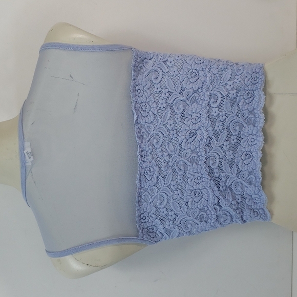 Garage Lace Sheer Crop Top - Picture 2 of 4